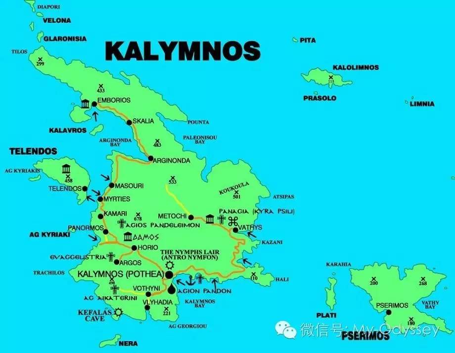 卡利姆诺斯岛Kalymnos