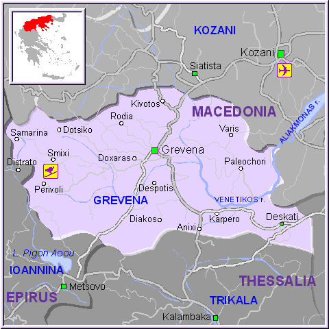 格雷韦纳是希腊西马其顿大区的一个州
