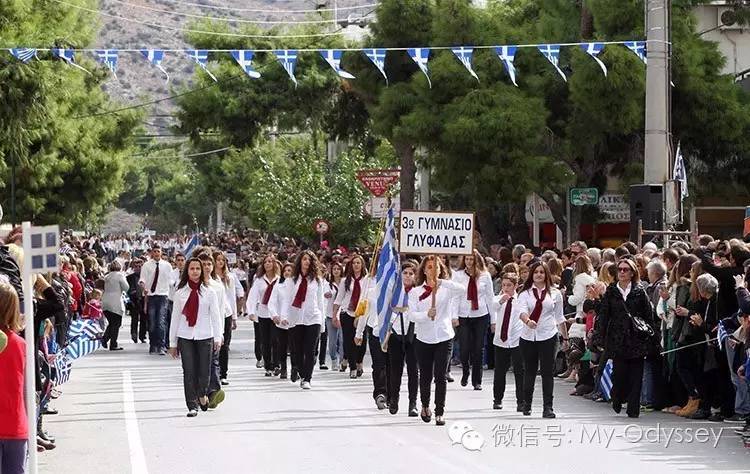 希腊官方国庆纪念活动
