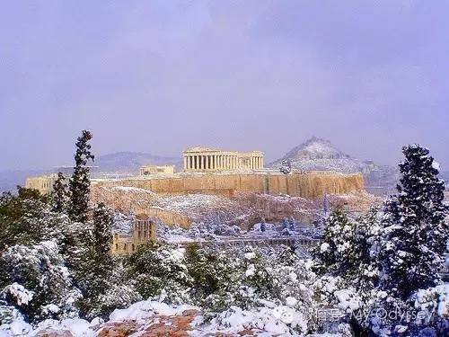 希腊冬天
